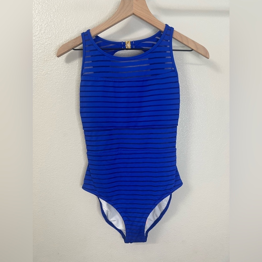 Jets Swimwear Australia High Neck One-Piece Swimsuit